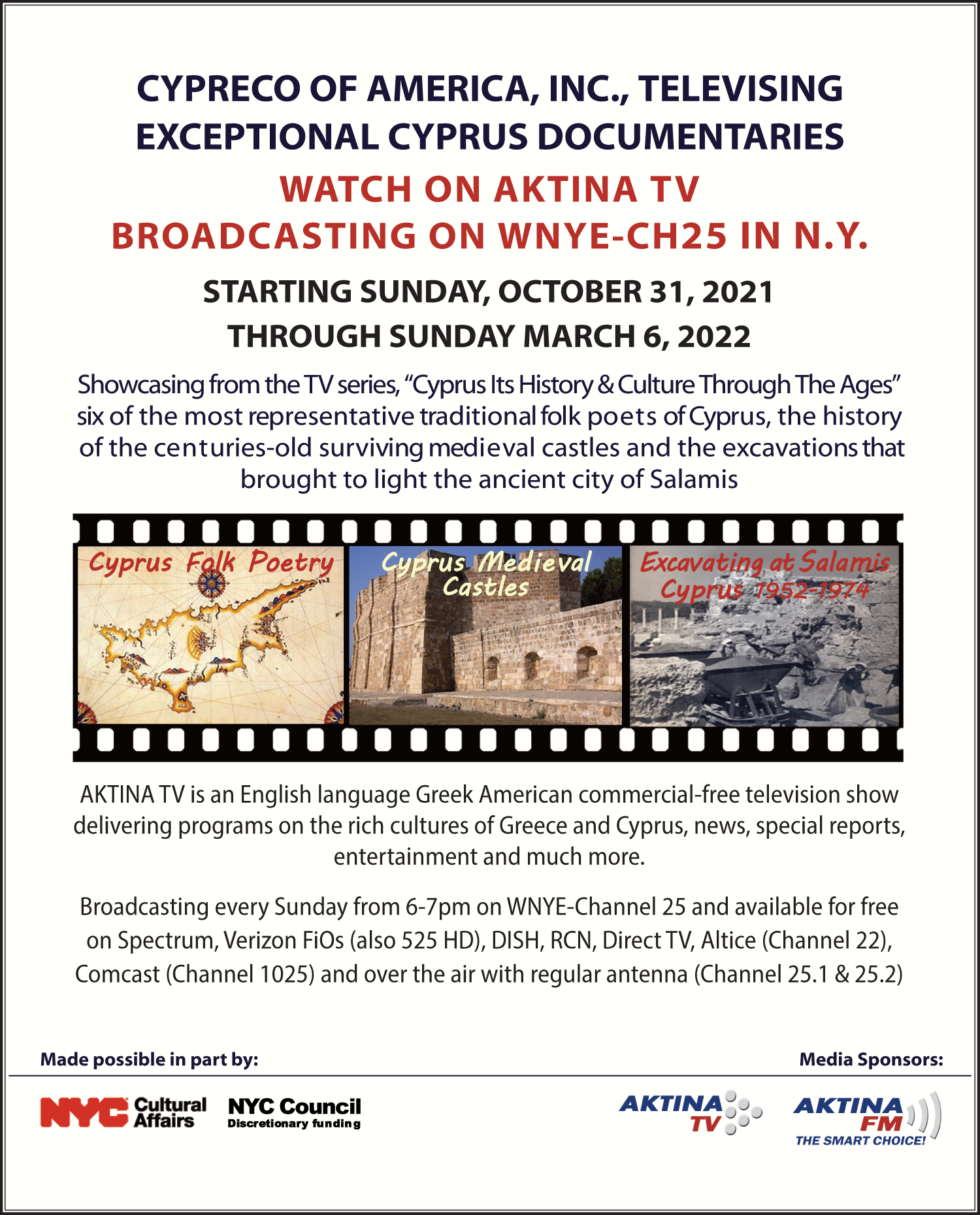FY22 Cypreco Mini TV Documentaries